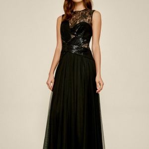 Tadashi Shoji SALACIA CHIFFON SEQUIN GOWN US8